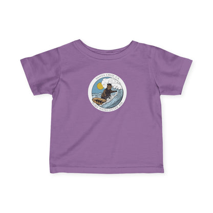 Surf with Otter 841 Ventana by Thiago Bianchini - Infant 100% Cotton T-Shirt