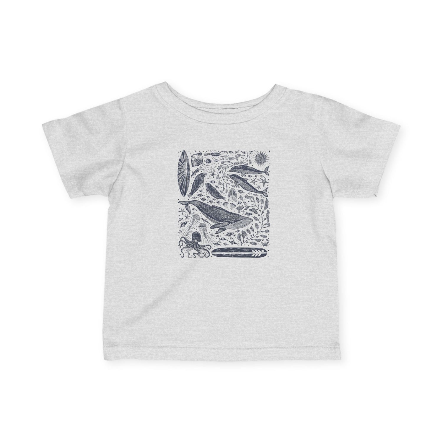 Ventana Marine Life by Lili Arnold - Infant 100% Cotton T-Shirt