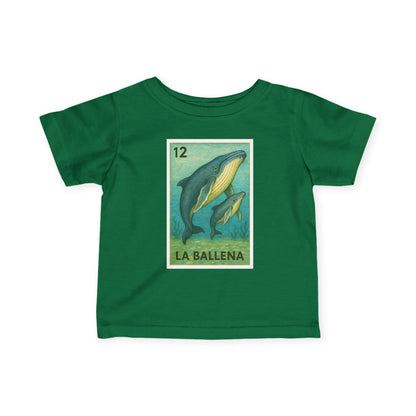 Whale Lotería - Infant 100% Cotton T-Shirt (La Ballena)