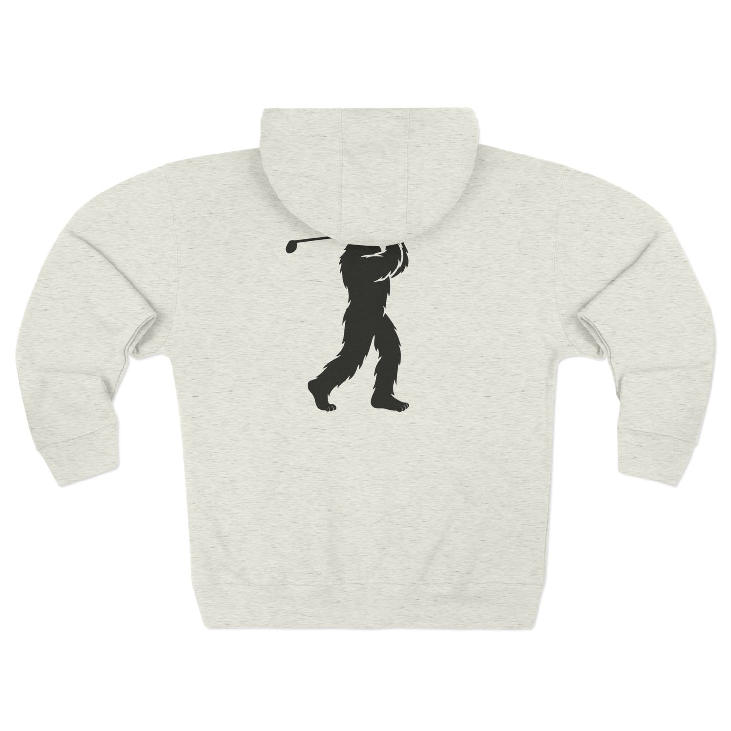 Ventana Golfsquatch Unisex - Zip Cotton Blend Fleece Hoodie