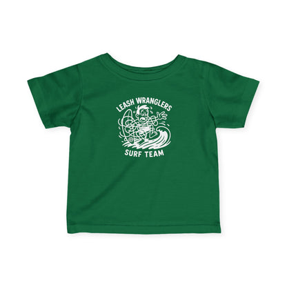 Leash Wranglers Surf Team - Infant 100% Cotton T-Shirt