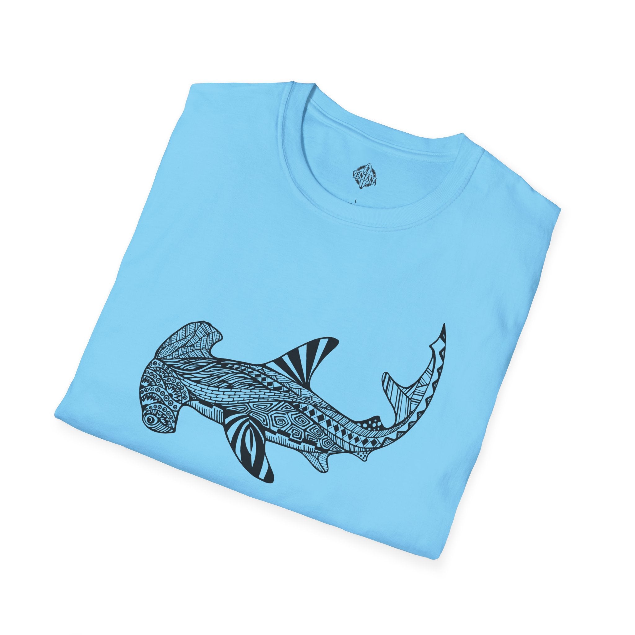 Ventangle Hammerhead Unisex - Soft Style U.S. Cotton T-Shirt