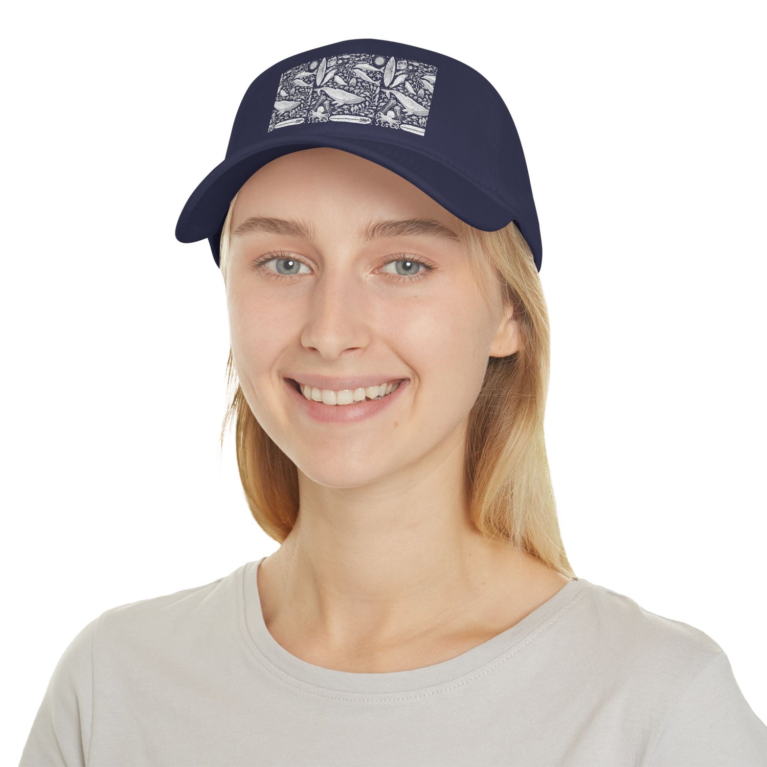 Ventana Marine Life by Lili Arnold - 100% Cotton Baseball Cap