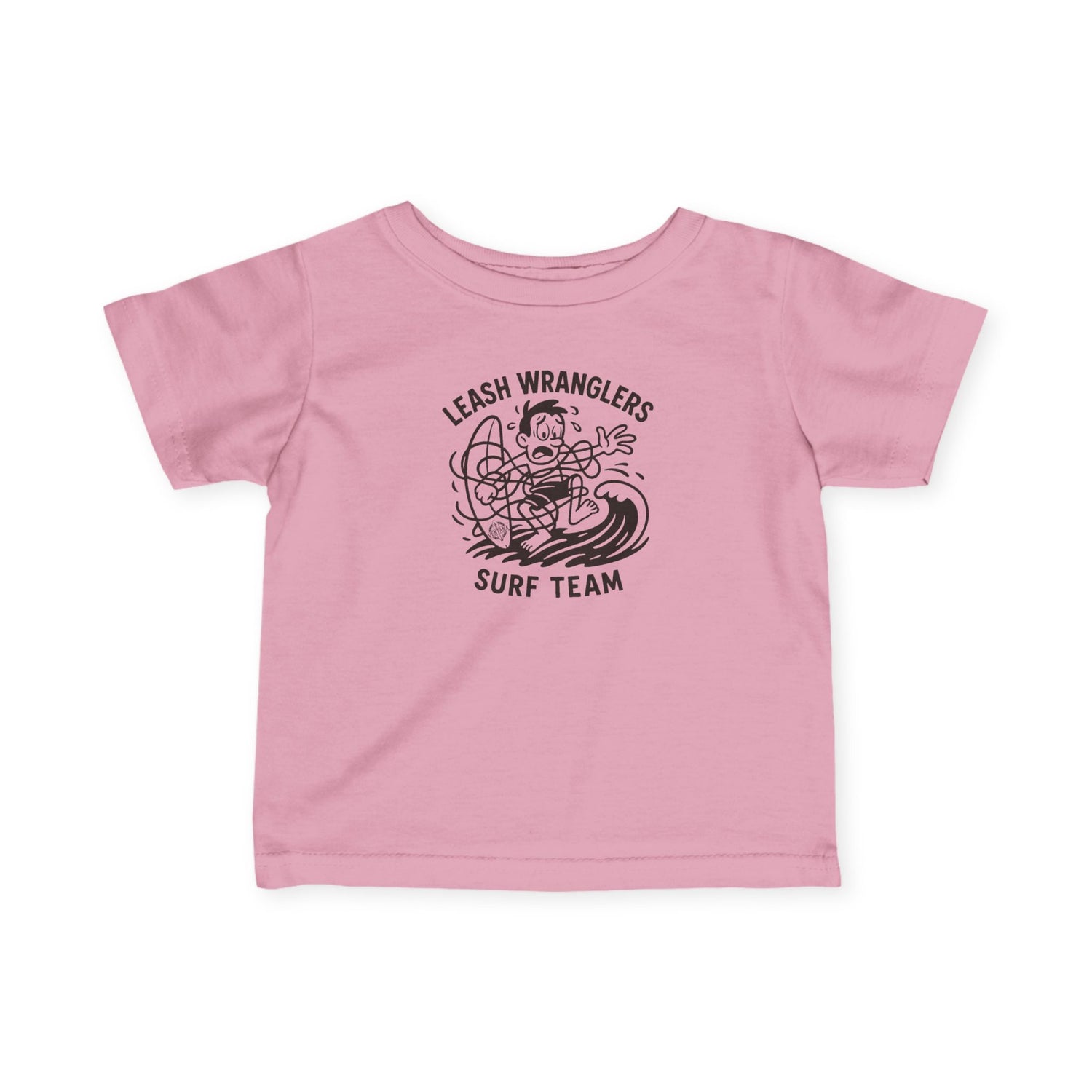Leash Wranglers Surf Team - Infant 100% Cotton T-Shirt