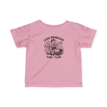 Leash Wranglers Surf Team - Infant 100% Cotton T-Shirt