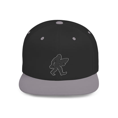 Ventana Surfsquatch Embroidered Flat Bill Snapback Hat