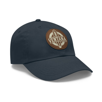 Ventana Treefish Logo Vegan Leather Patch Hat