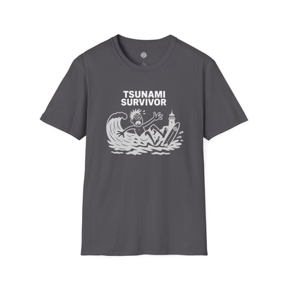 Tsunami Survivor Unisex - Soft Style U.S. Cotton T-Shirt
