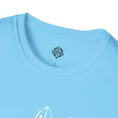 Ventana Monterey Bay by Thiago Bianchini Unisex - Soft Style U.S. Cotton T-Shirt