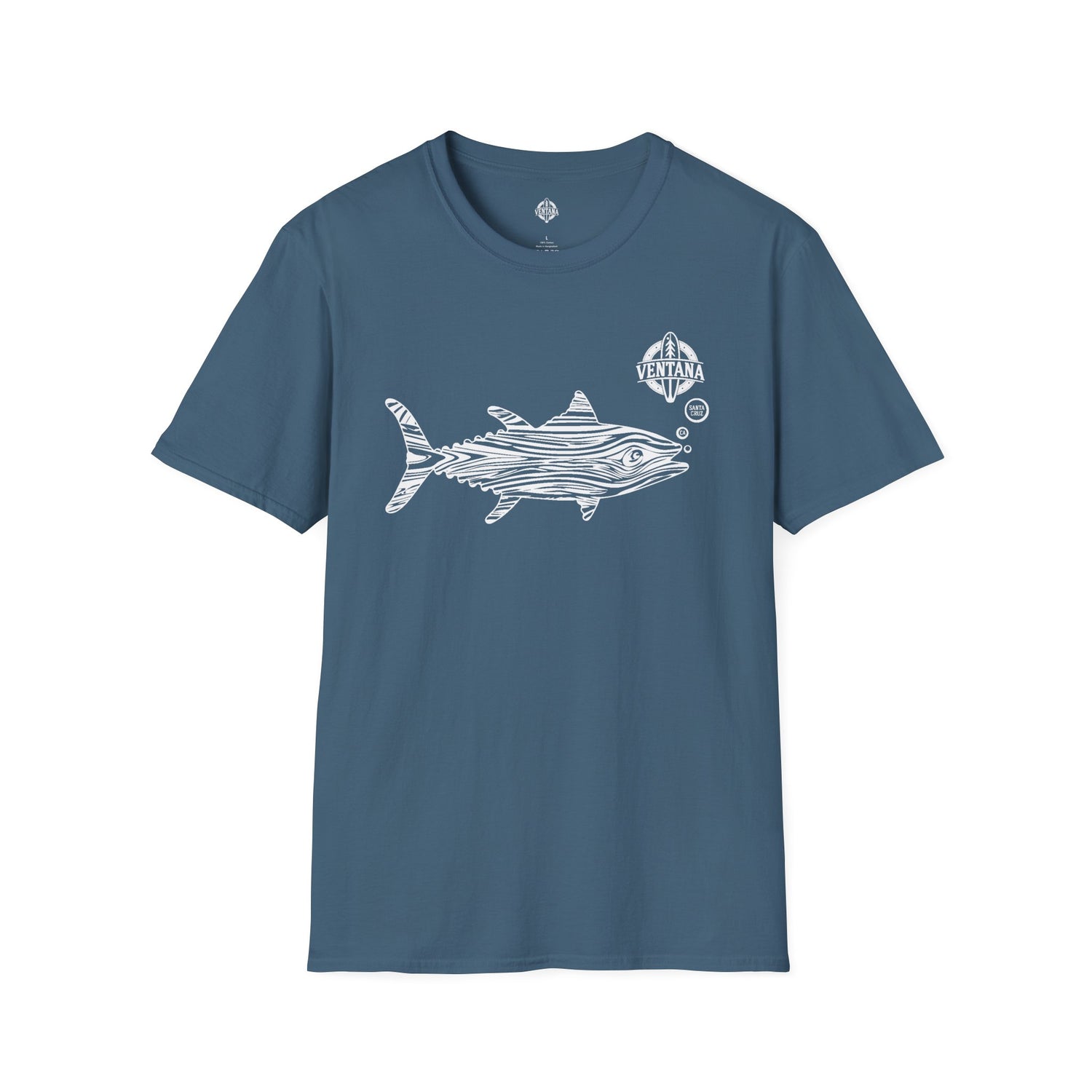 Ventana Wooden Tuna Unisex - Soft Style U.S. Cotton T-Shirt