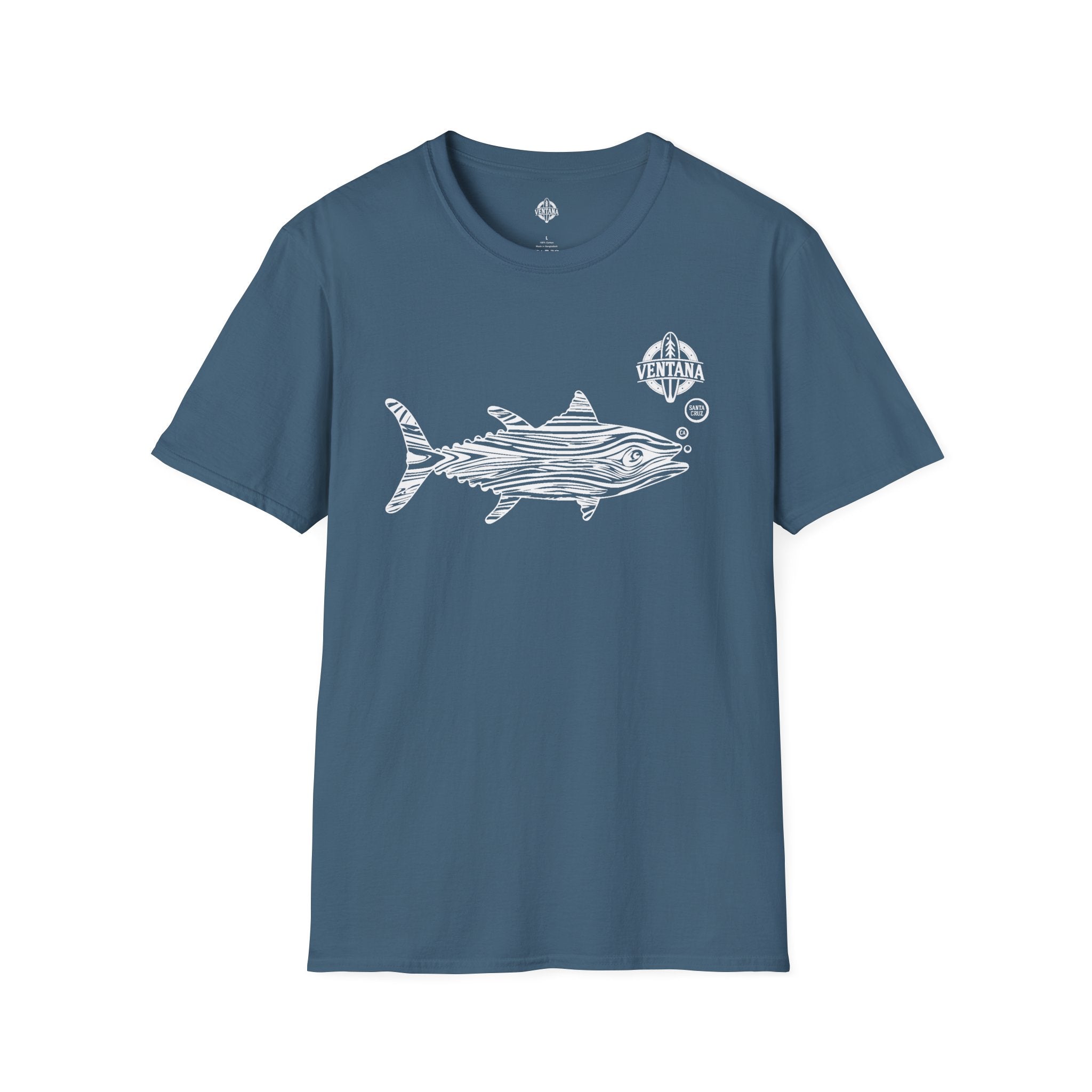 Ventana Wooden Tuna Unisex - Soft Style U.S. Cotton T-Shirt