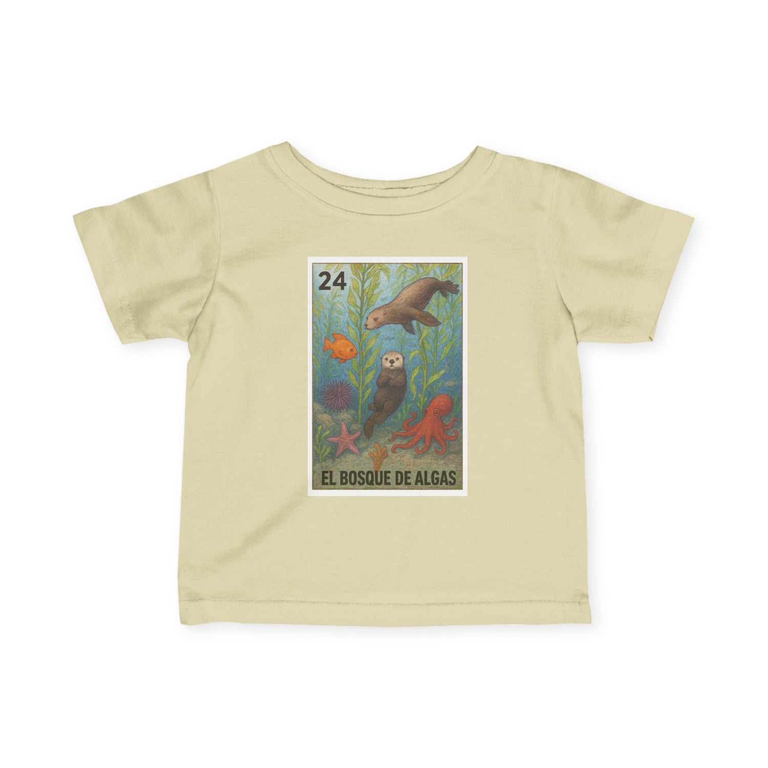 Kelp Forest Lotería - Infant 100% Cotton T-Shirt (El Bosque de Algas)
