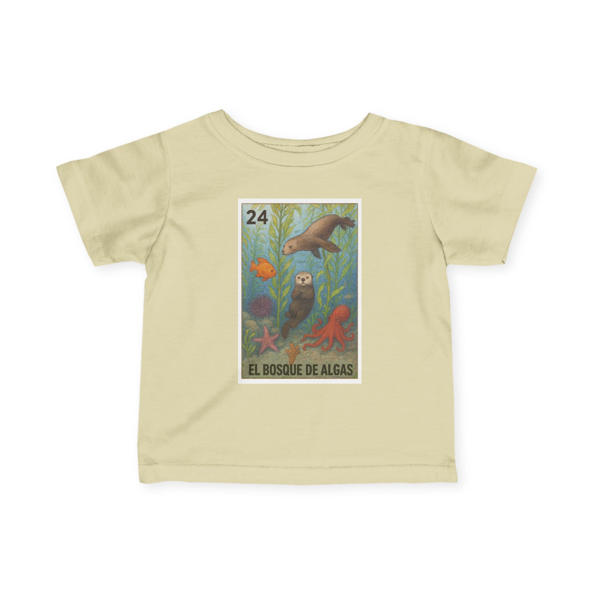 Kelp Forest Lotería - Infant 100% Cotton T-Shirt (El Bosque de Algas)