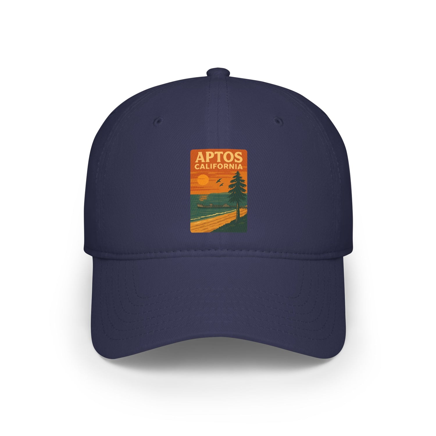 Aptos California Sunset - 100% Cotton Baseball Cap