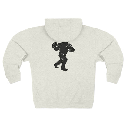 Ventana Snapsquatch Unisex - Zip Cotton Blend Fleece Hoodie