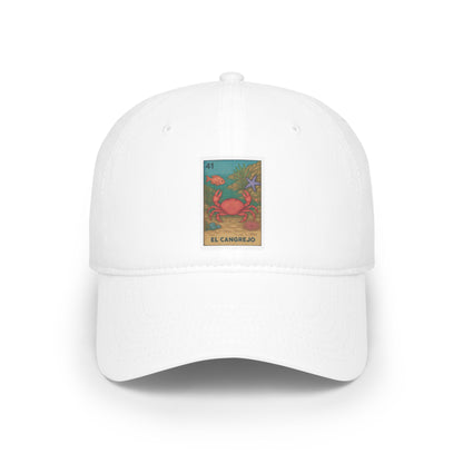 Crab Lotería Unisex - 100% Cotton Baseball Cap (El Cangrejo)