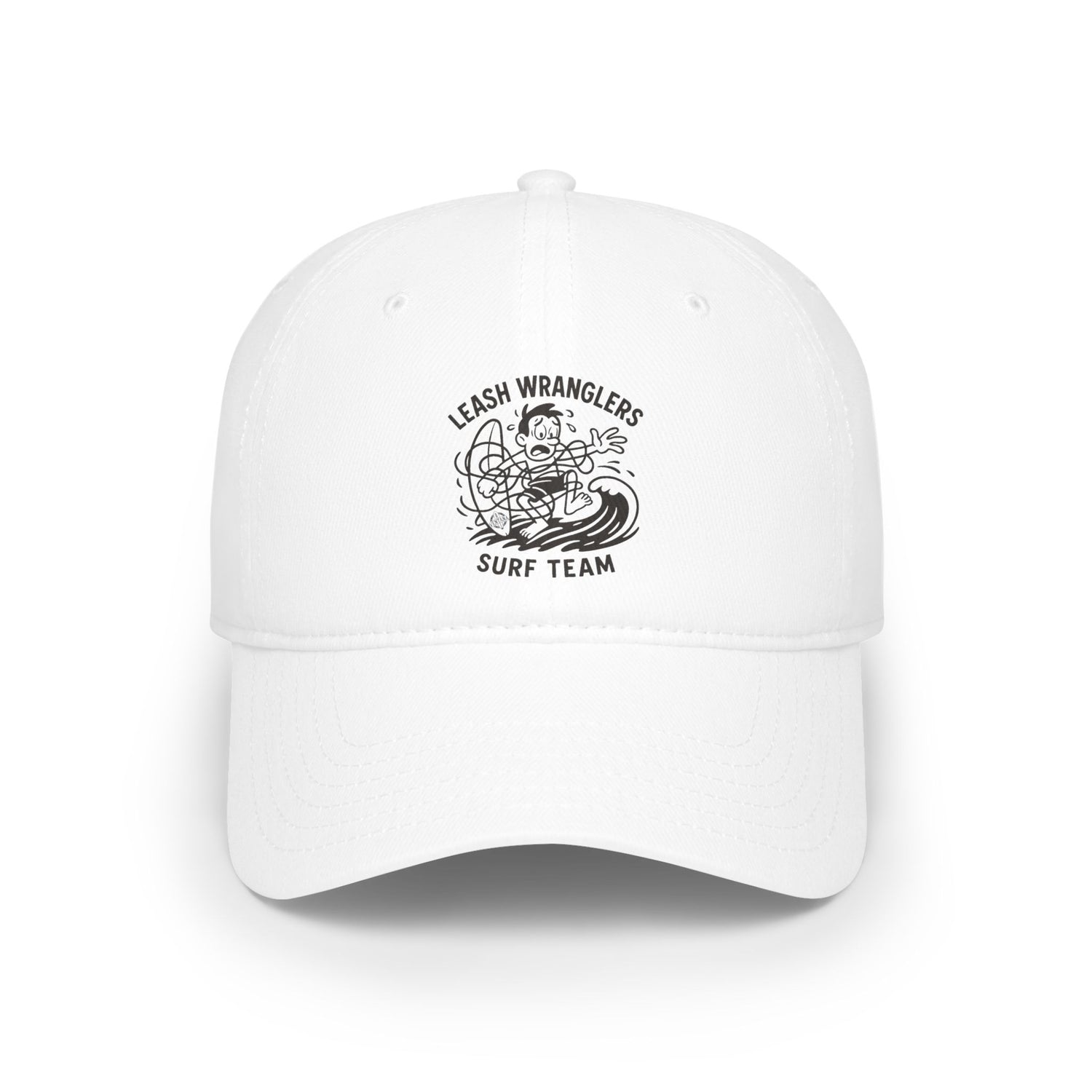 Leash Wranglers Surf Team Unisex - 100% Cotton Baseball Cap