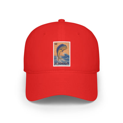 Dorado Lotería Unisex - 100% Cotton Baseball Cap (El Tiburón)