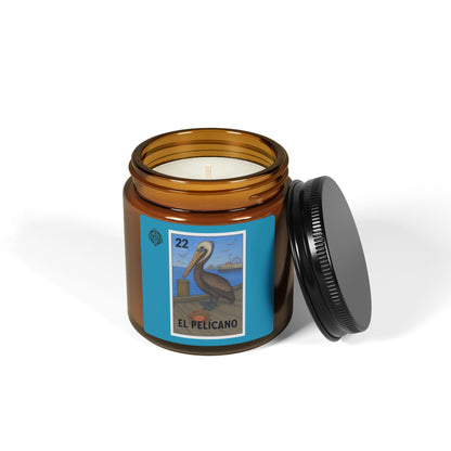 Pelican Lotería - Scented Soy Candle (El Pelícano)