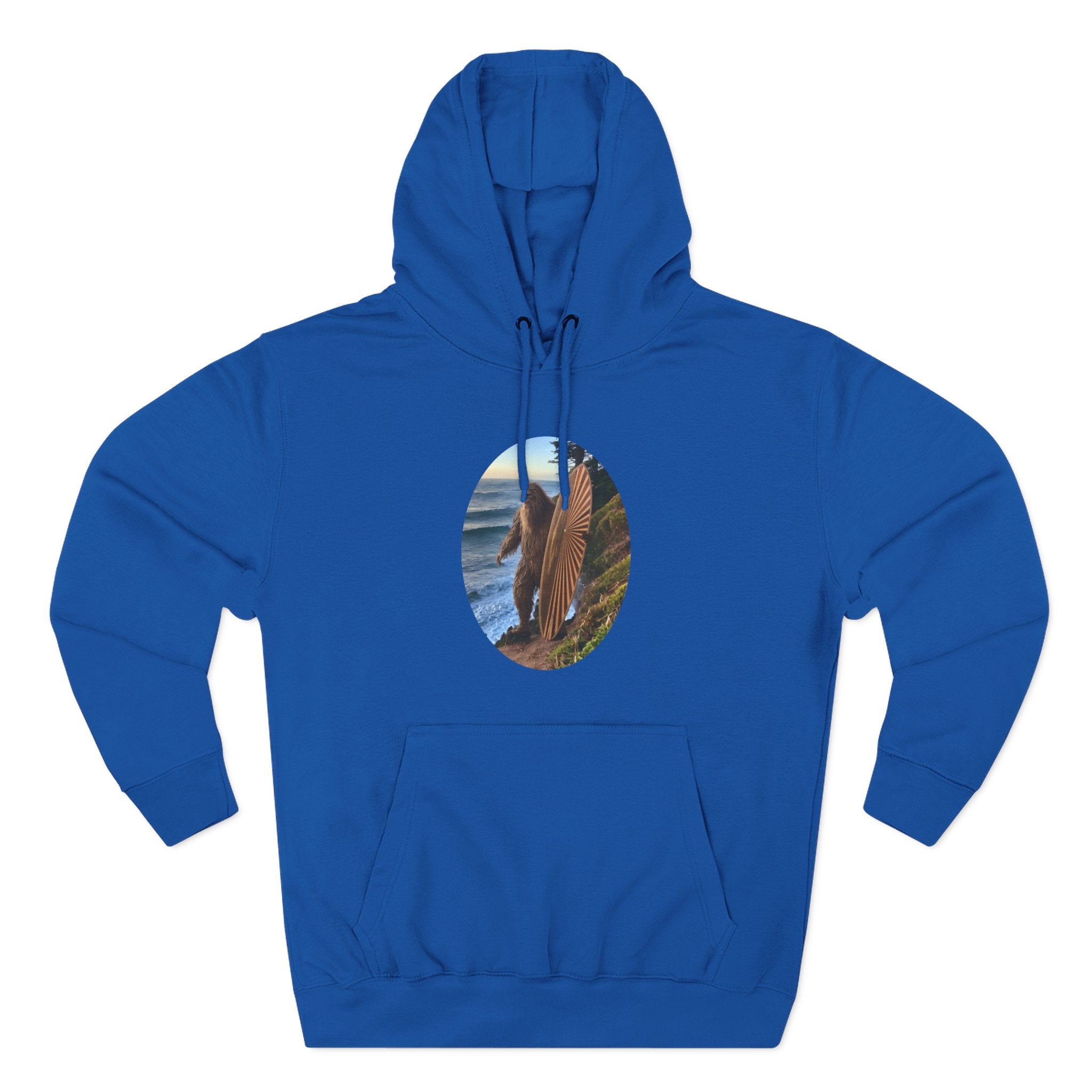 Ventana Real Surfsquatch Unisex - Pull-Over Cotton Blend Fleece Hoodie