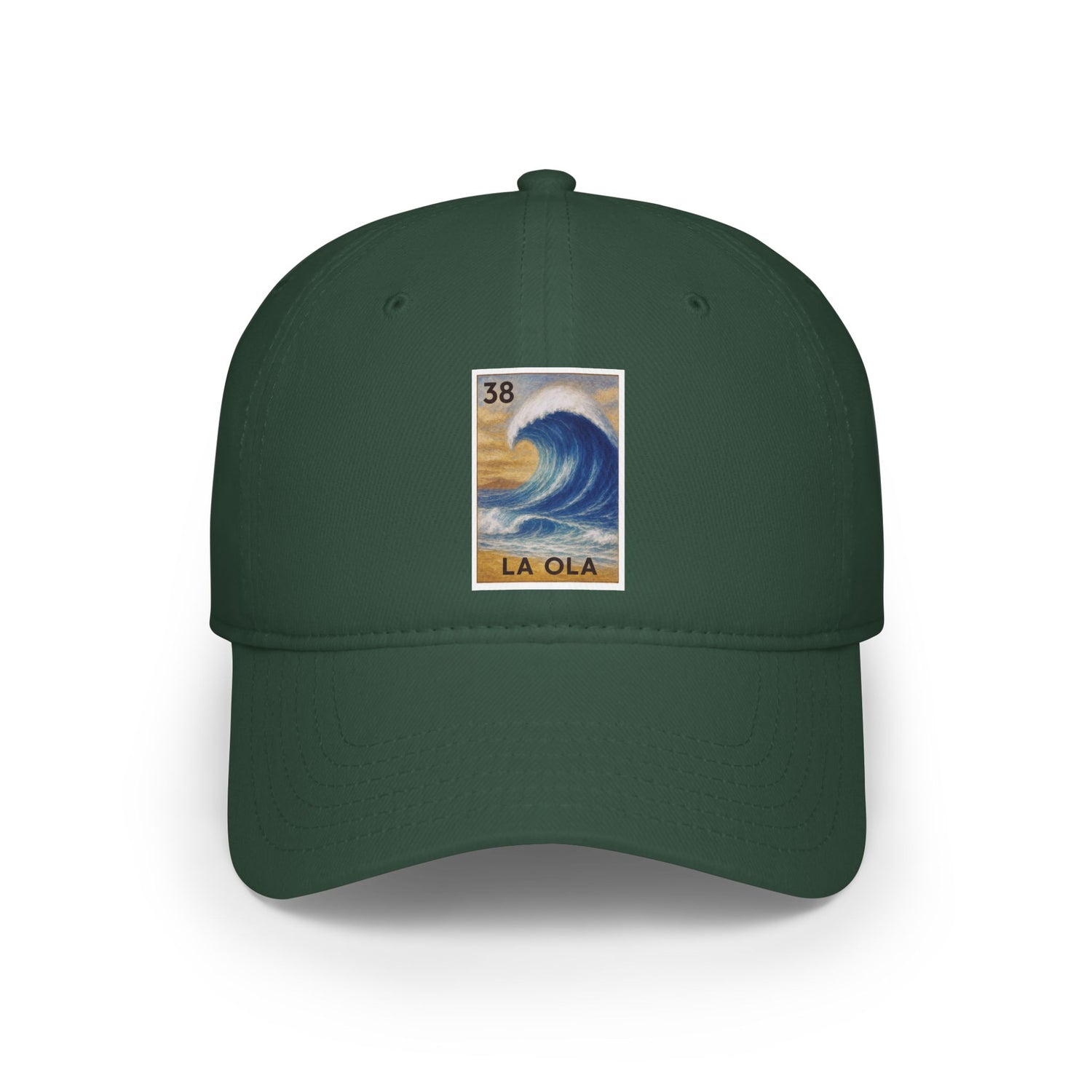 Wave Lotería Unisex - 100% Cotton Baseball Cap (La Ola)