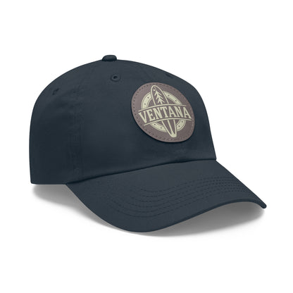 Ventana Treefish Logo Vegan Leather Patch Hat
