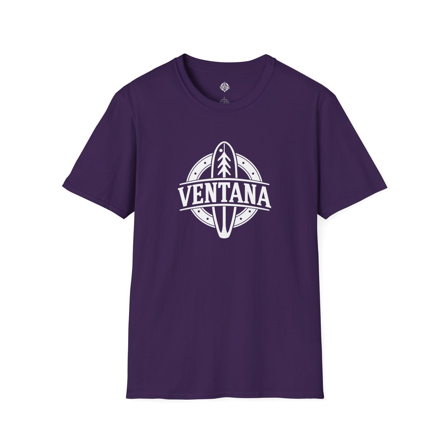 Ventana Treefish Logo Unisex - Soft Style U.S. Cotton T-Shirt