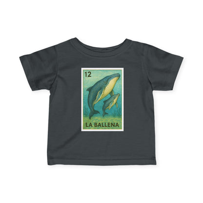 Whale Lotería - Infant 100% Cotton T-Shirt (La Ballena)