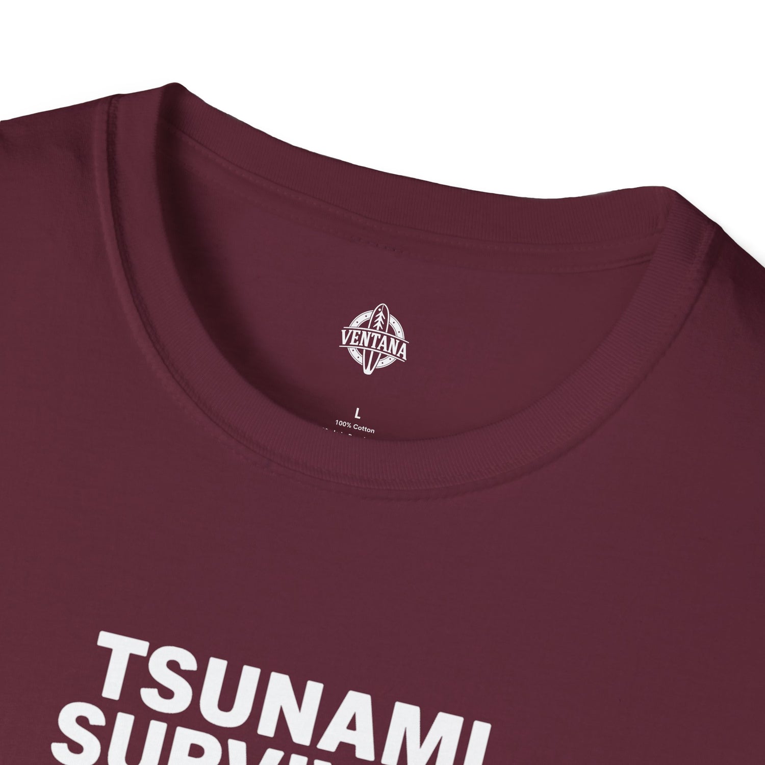 Tsunami Survivor Unisex - Soft Style U.S. Cotton T-Shirt
