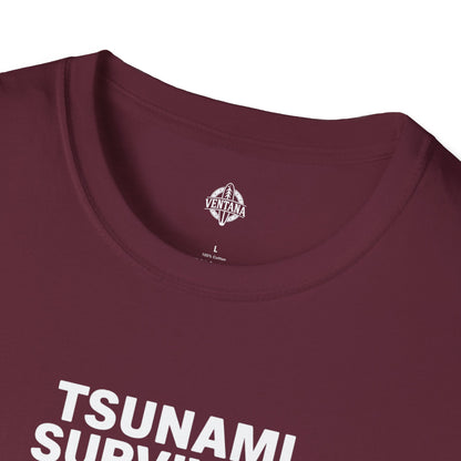 Tsunami Survivor Unisex - Soft Style U.S. Cotton T-Shirt