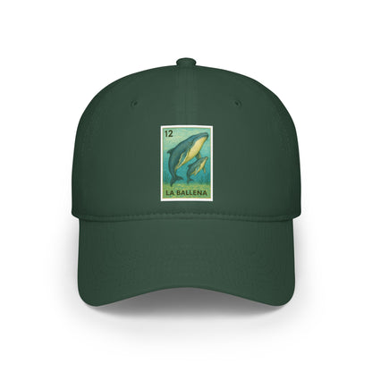 Whale Lotería Unisex - 100% Cotton Baseball Cap (La Ballena)