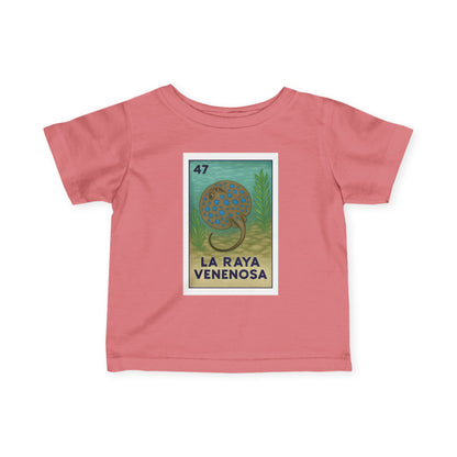 Stingray Lotería - Infant 100% Cotton T-Shirt (La Orca)