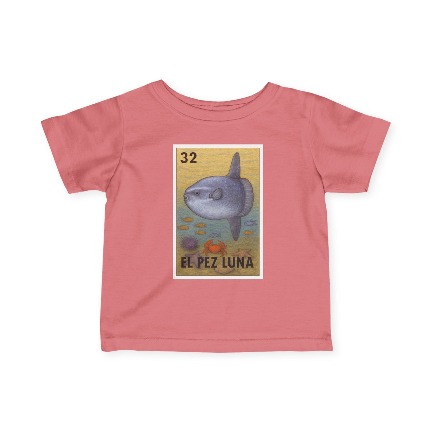 Sunfish Lotería - Infant 100% Cotton T-Shirt (El Pez Luna)