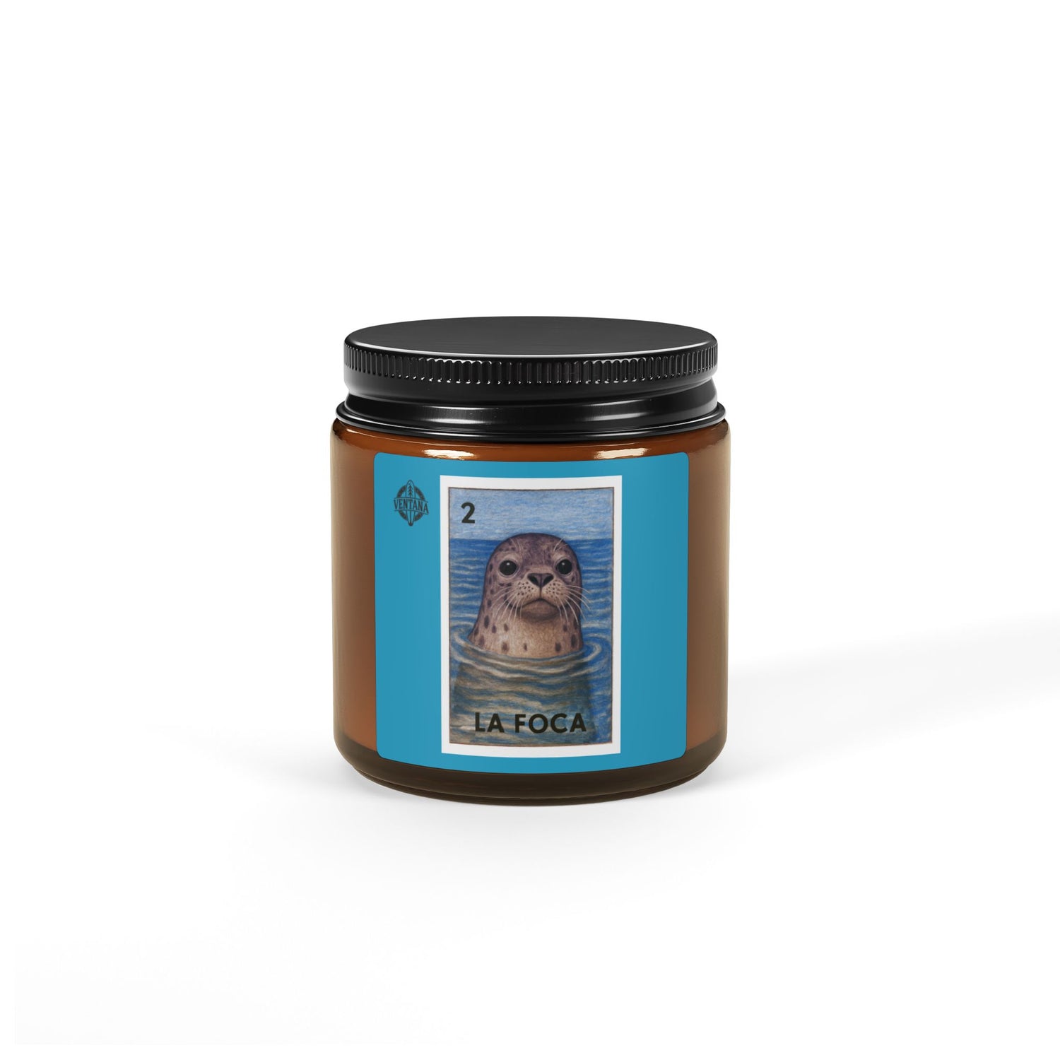 Seal Lotería - Scented Soy Candle (La Foca)