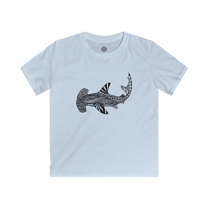 Ventangle Hammerhead Kids - Soft Style U.S. Cotton T-Shirt