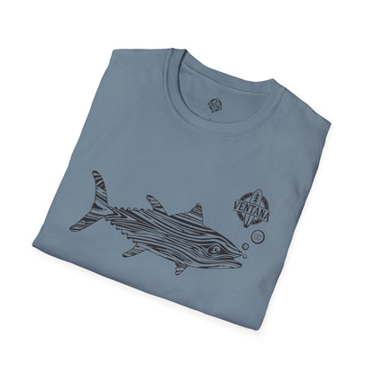 Ventana Wooden Tuna Unisex - Soft Style U.S. Cotton T-Shirt