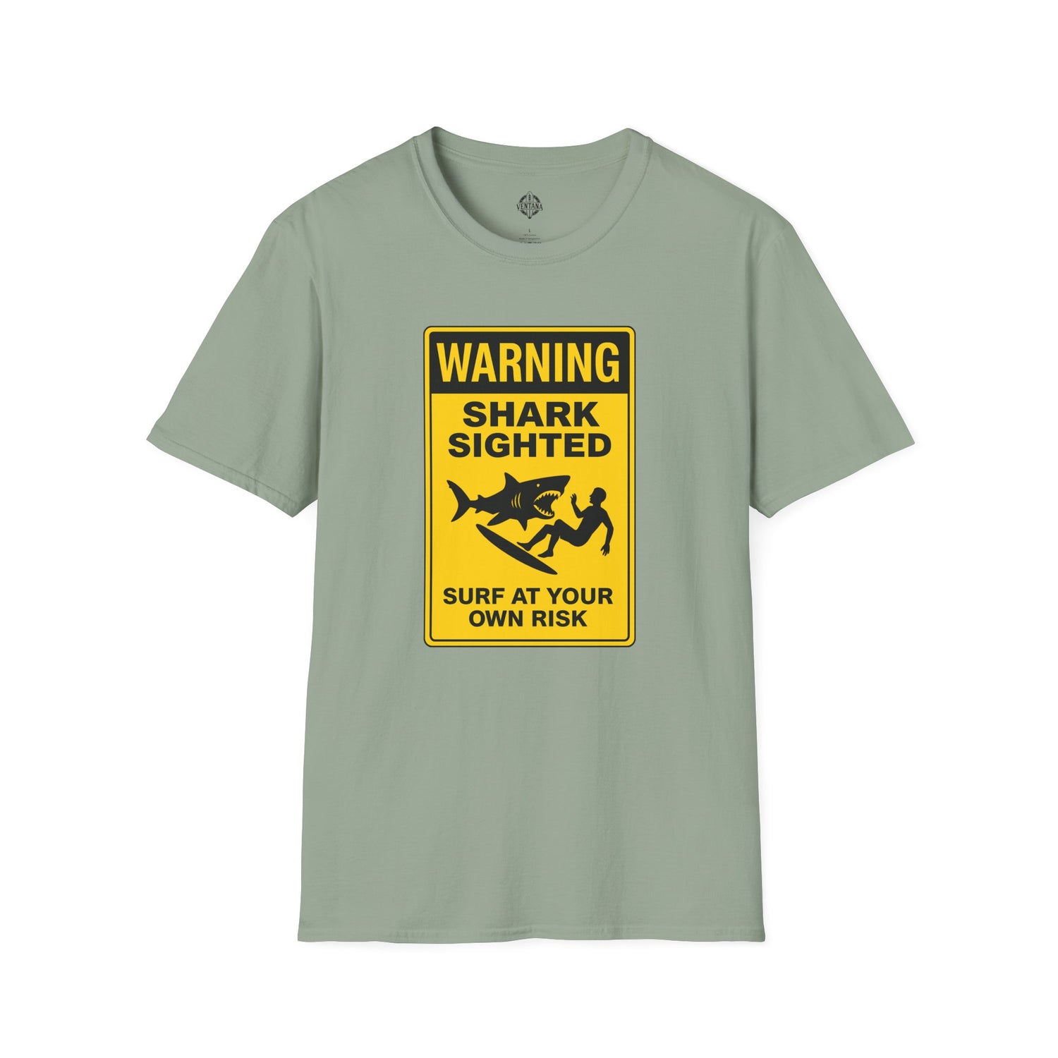 Shark Sighted Unisex - Soft Style U.S. Cotton T-Shirt
