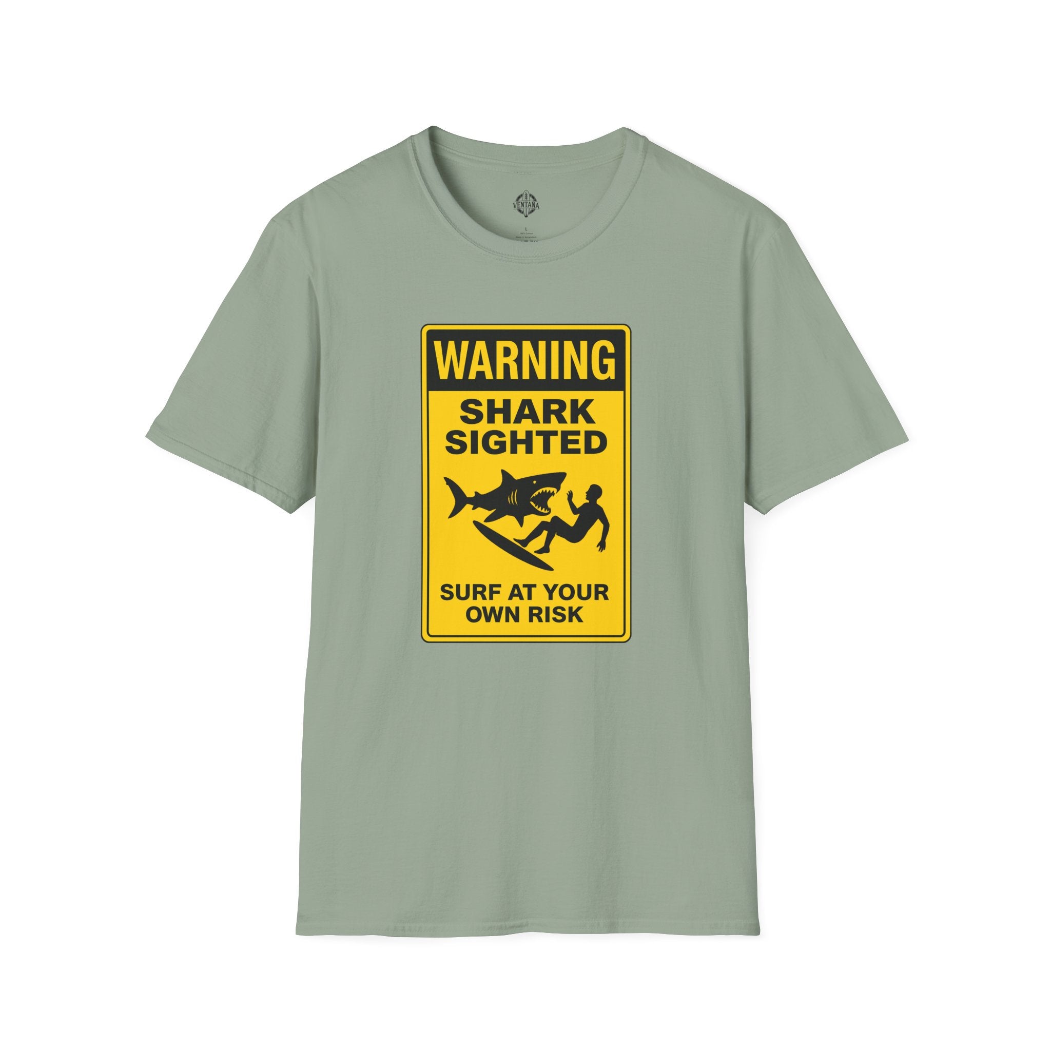 Shark Sighted Unisex - Soft Style U.S. Cotton T-Shirt