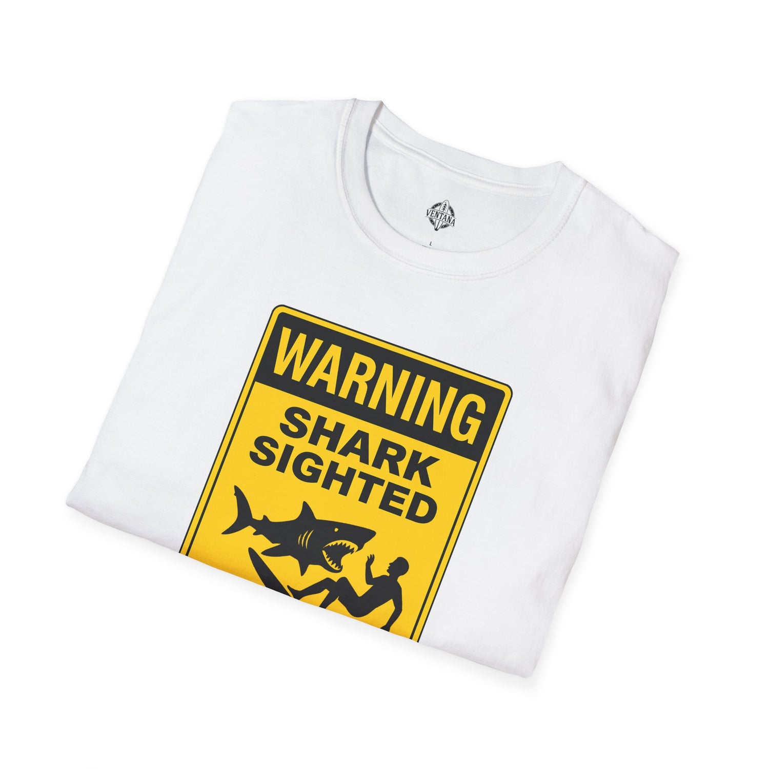 Shark Sighted Unisex - Soft Style U.S. Cotton T-Shirt