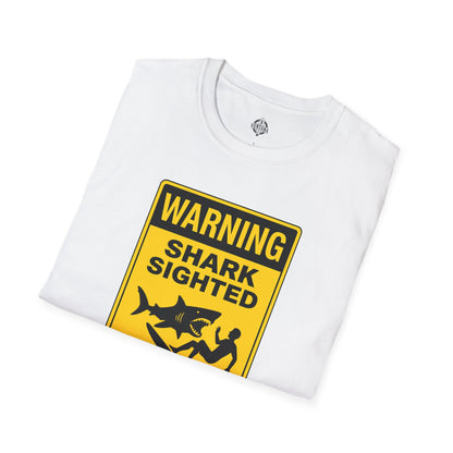 Shark Sighted Unisex - Soft Style U.S. Cotton T-Shirt