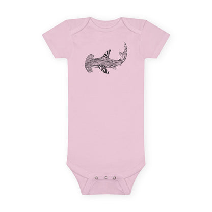 Ventangle Hammerhead - Baby Short Sleeve 100% Cotton Onesie