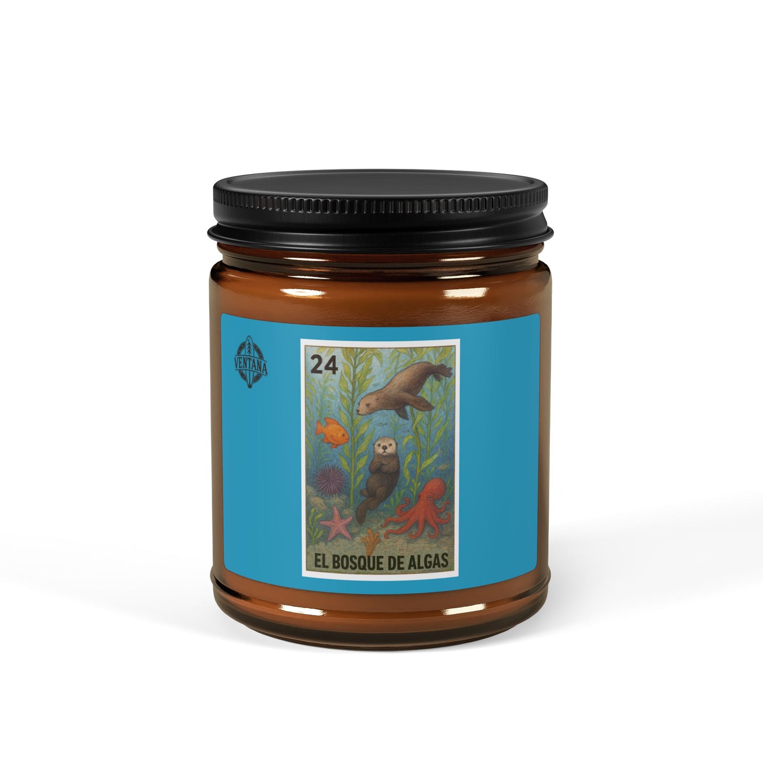 Kelp Forest Lotería - Scented Soy Candle (El Bosque de Algas)
