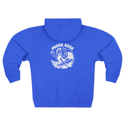 Proud Kook Unisex - Zip Cotton Blend Fleece Hoodie