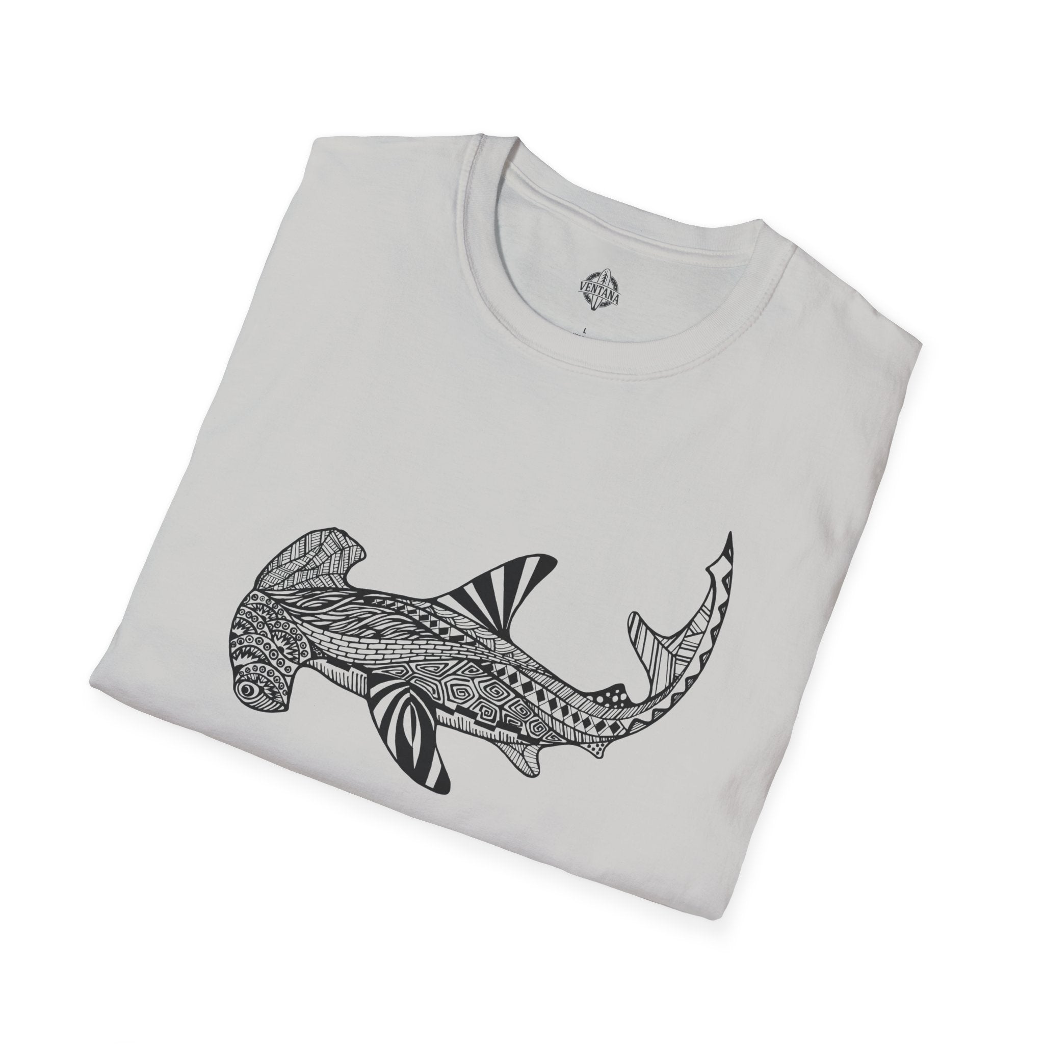 Ventangle Hammerhead Unisex - Soft Style U.S. Cotton T-Shirt