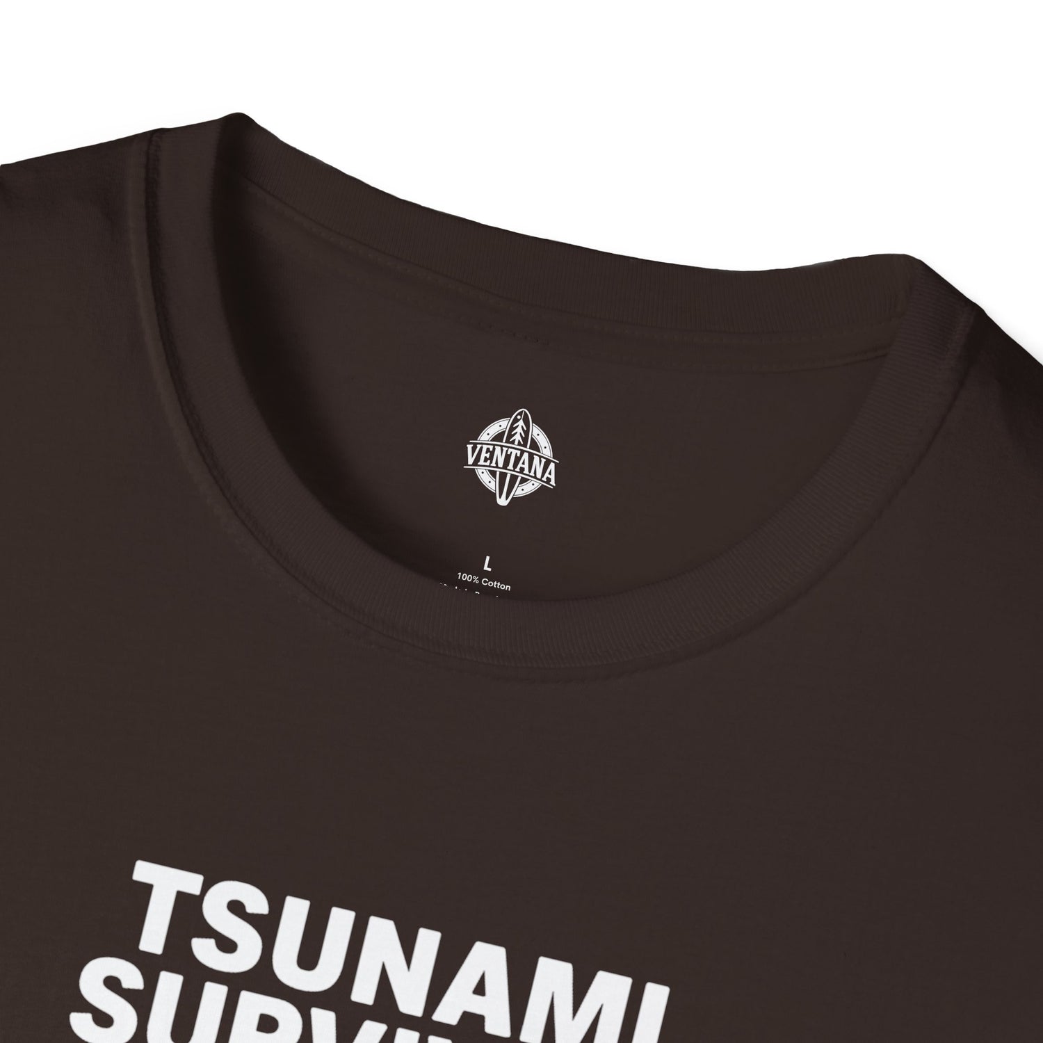 Tsunami Survivor Unisex - Soft Style U.S. Cotton T-Shirt
