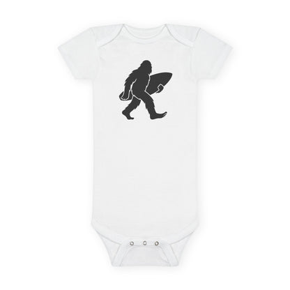Ventana Surfsquatch - Baby Short Sleeve 100% Cotton Onesie