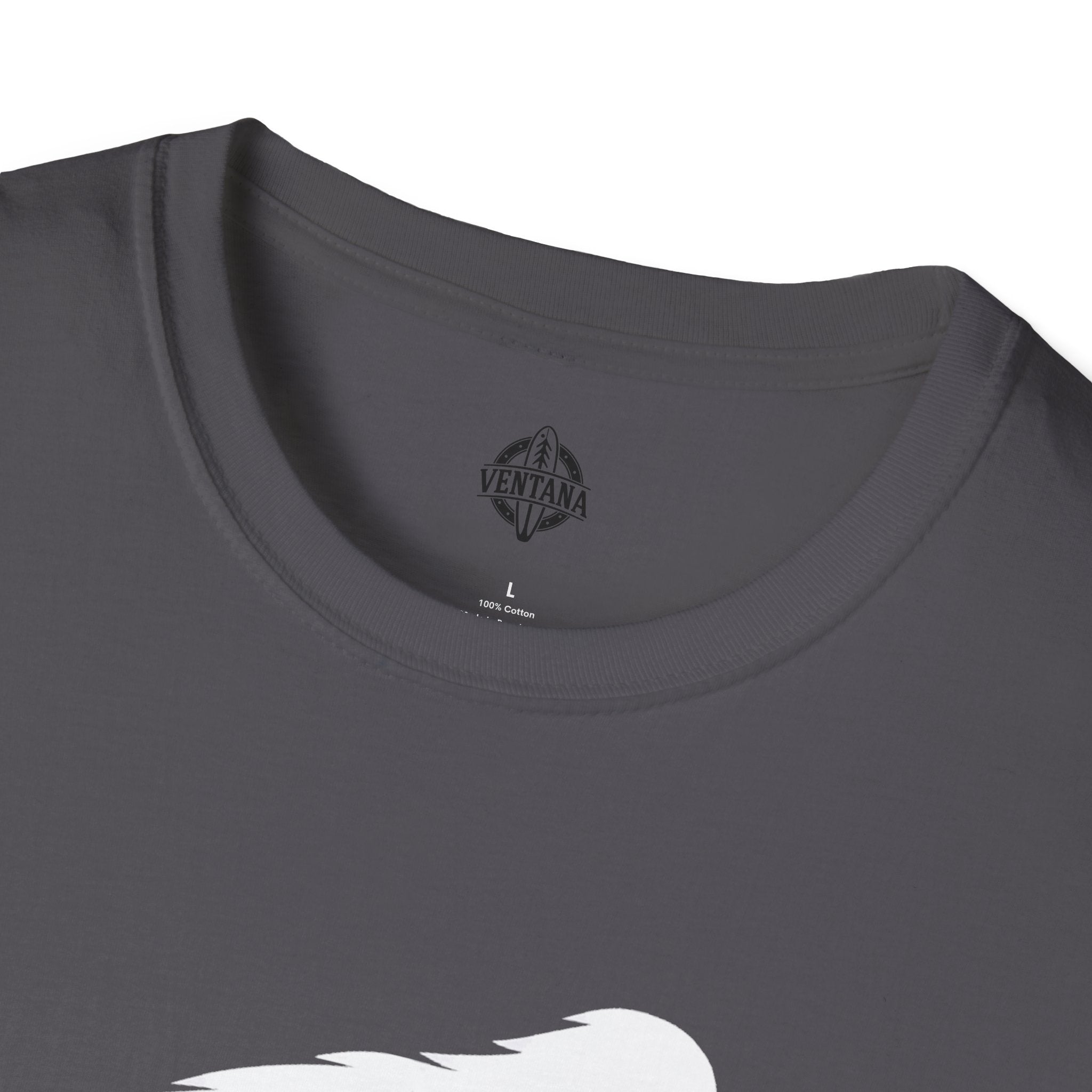 Ventana Shreddy Yeti Snowboard Unisex - U.S. Cotton T-Shirt