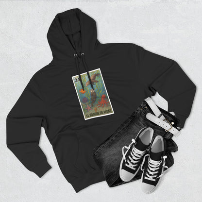 Kelp Forest Lotería Unisex - Pull-Over Cotton Blend Fleece Hoodie (El Bosque de Algas)
