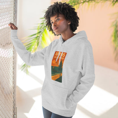 Aptos California Sunset Unisex - Pull-Over Cotton Blend Fleece Hoodie