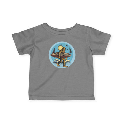 Ventana Surfsquatch by Thiago Bianchini - Infant 100% Cotton T-Shirt
